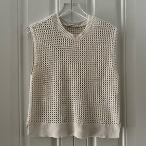 Abercrombie & Fitch Ivory Knit Sweater